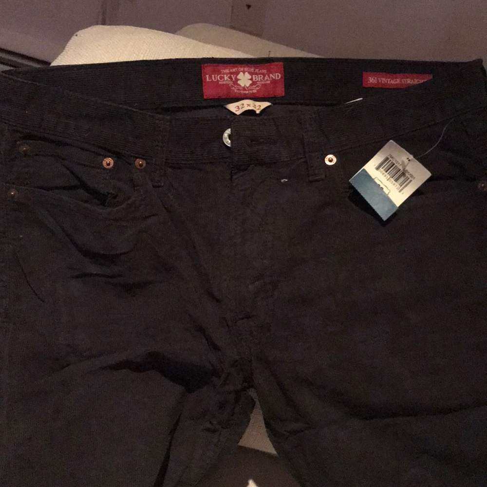 Charcoal corduroy men’s pants (never worn!)